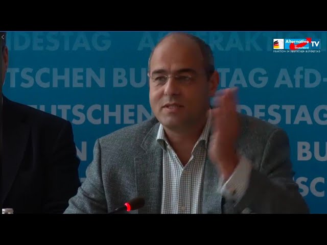 Boehringer: "Bargeld per Grundgesetz schützen!" | Pressekonferenz 05.11.2019