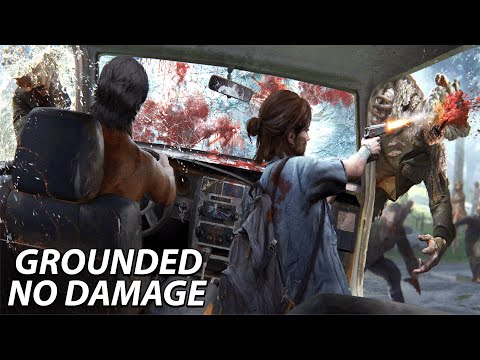 The Last of Us 2 PS5 Aggressive & Stealth Gameplay - HILLCREST ( Grounded / No Damage ) | 4K/60FPS .