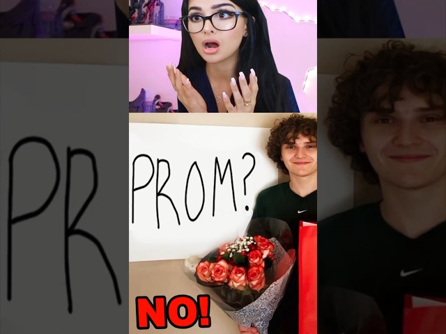 he got rejected to PROM