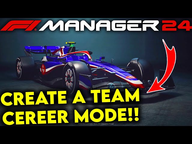 F1 Manager 24 CUSTOM CAREER MODE REVEALED || F1 Manager 24
