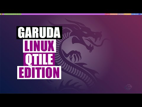 A Quick Look at Garuda Linux Qtile Edition