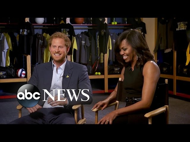 Michelle Obama, Prince Harry Interview About The Invictus Games