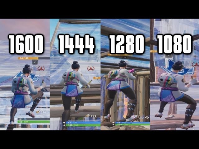 Comparing All Stretched Resolutions In Fortnite - How To Find The Perfect Res!