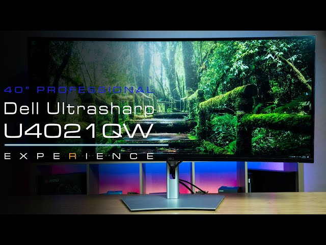 Dell UltraSharp U4021QW  40-inch 5k Curved Monitor - Unboxing and Experience