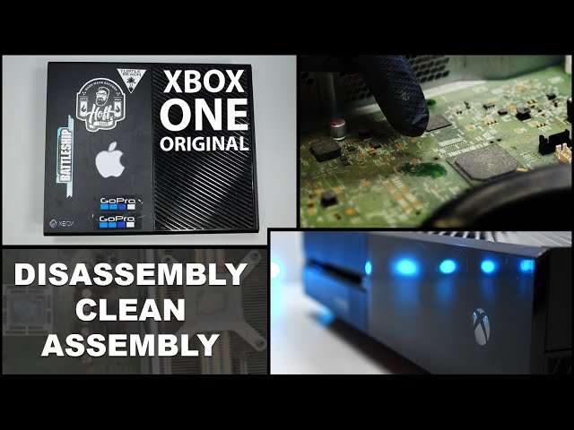 XBox One Original - Disassembly, Cleaning, Reassembly