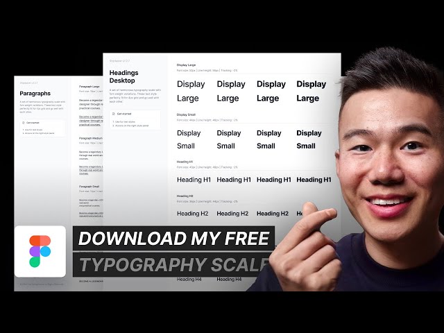 Perfect Typography Scale for UI Design (Exact Blueprint) | Figma Tutorial