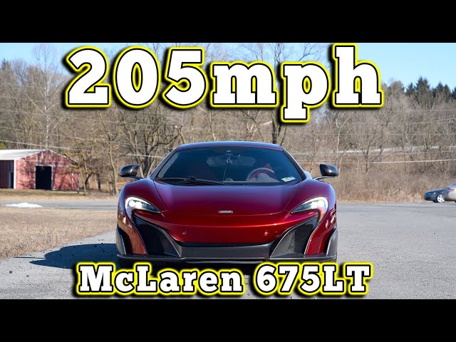 2016 McLaren 675LT: Regular Car Reviews