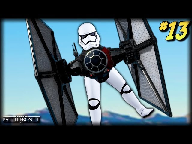 Star Wars Battlefront 2 - Funny Moments #13 (Stormtrooper Tie Fighter?!)