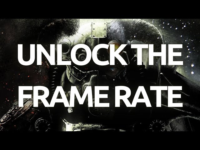 "How To Unlock Frame Rate in Skyrim Special Edition and Fallout 4 - Complete Guide"