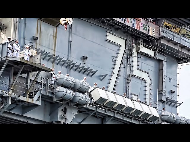 Returning After 9 Months At Sea • USS Truman (CVN-75)
