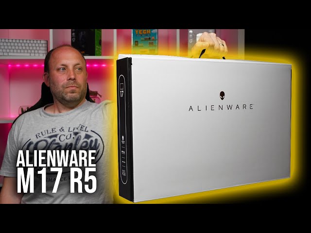 Alienware M17 R5 Unboxing, First Impressions and Gameplay