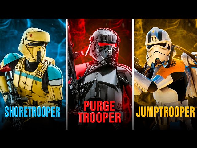 EVERY SINGLE Elite Imperial Stormtrooper Type/Variant Explained!
