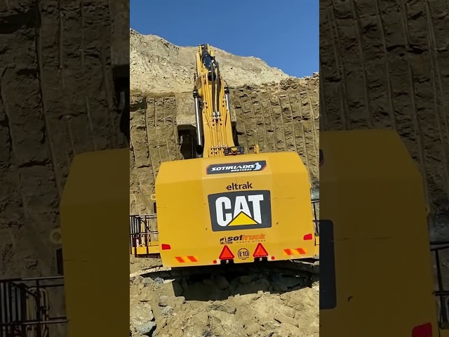 Caterpillar 6015B Excavator In Action - #shorts