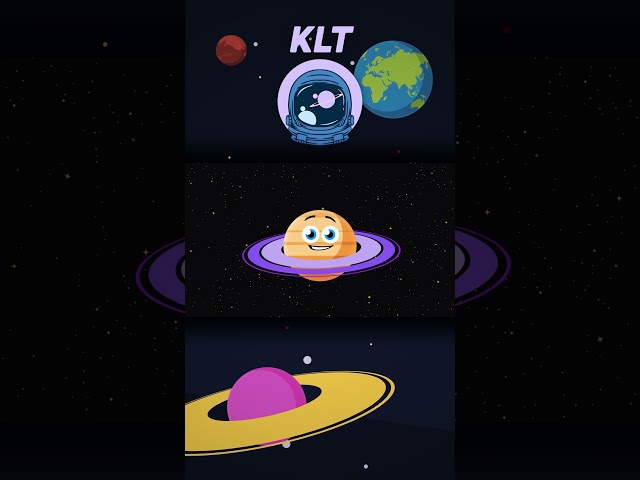 "I'm Saturn, the 6th planet from the Sun!" | KLT #shorts