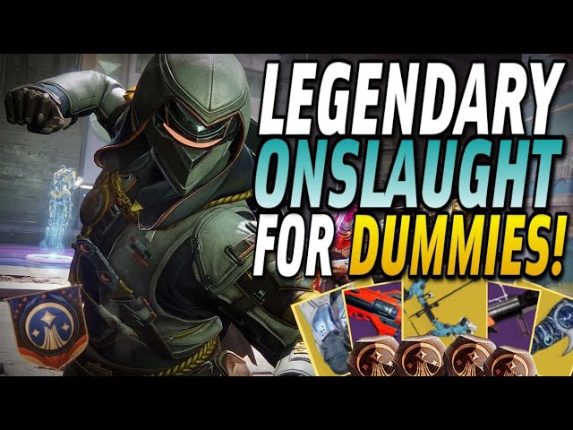 Legend Onslaught MADE EASY! How ANYONE Can EASILY Complete Legendary Onslaught! | Destiny 2