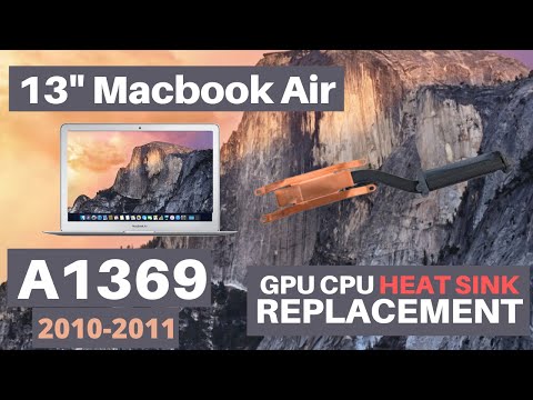 13" Macbook Air (A1369) 2010-2011 Repair and Part Replacement Video Guides