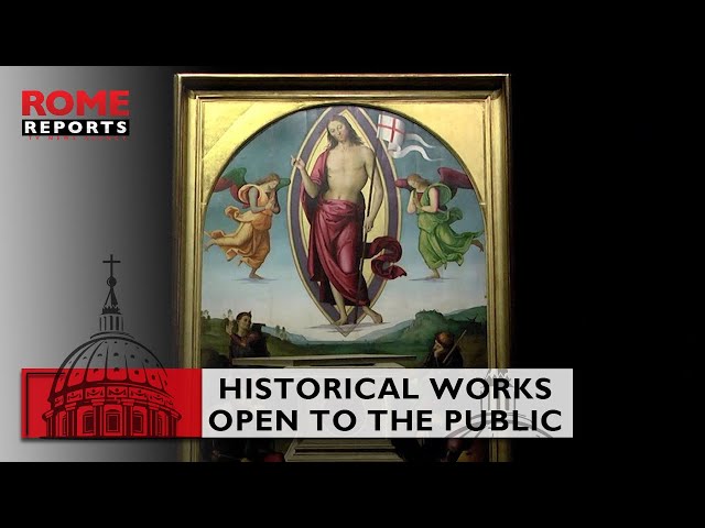 Artwork typically kept in popes' private library open to public in Vatican Museums