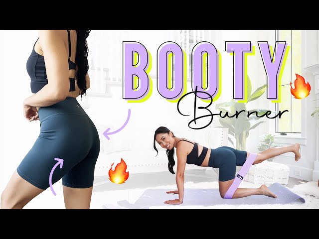 10 Minute Booty Burn Workout with Bands