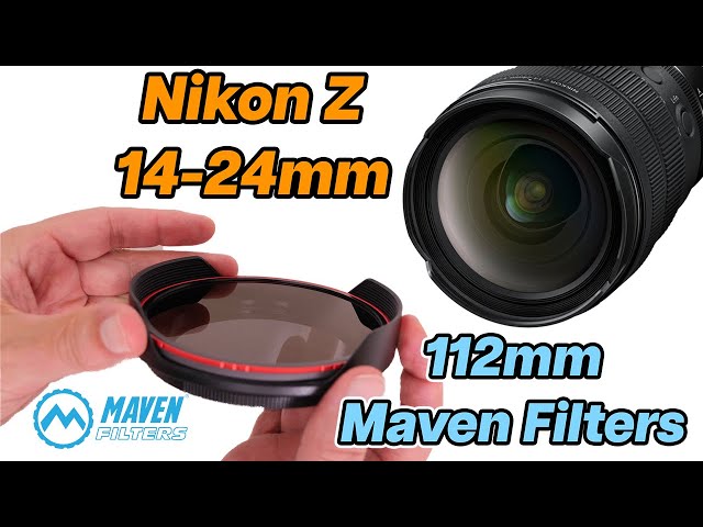 Nikon NIKKOR Z 14-24mm f/2.8 S HB-97 Lens Hood With MAVEN Filters