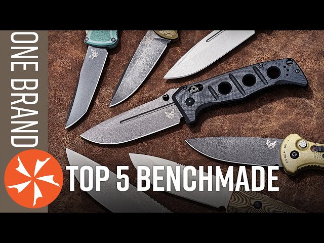 Top 5 Benchmade Knives - One Brand Collection Challenge