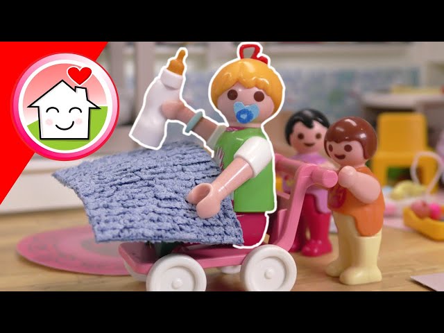 Playmobil Familie Hauser - Baby Lena - Geschichte mit Anna und Lena