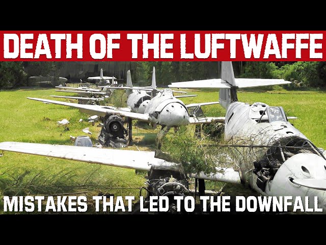 Death of the Luftwaffe | Fatal Mistakes Made By Nazi Germany And The Me 262 Jet Aircraft