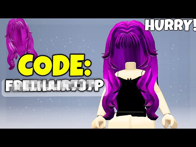 CODES THAT GIVE YOU FREE HAIR!