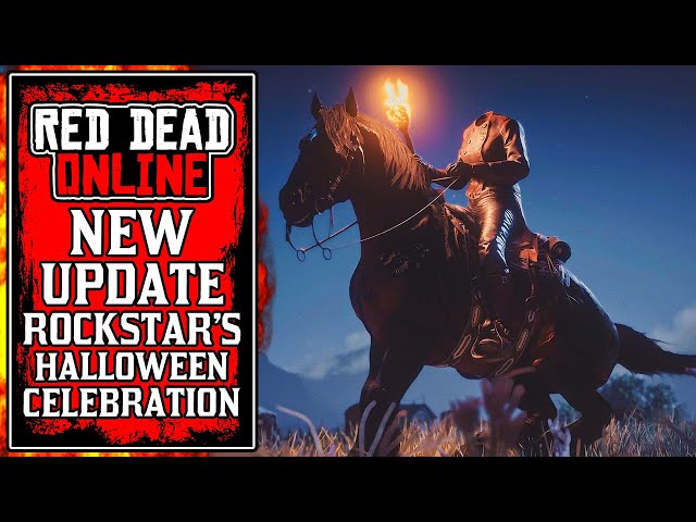 Rockstar RELEASED The New HALLOWEEN Update! NEW Red Dead Online UPDATE Today (RDR2)