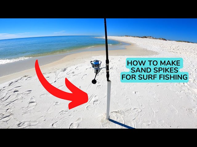 How to Make Sand Spikes for Surf Fishing | Cheap and Durable Rod Holders