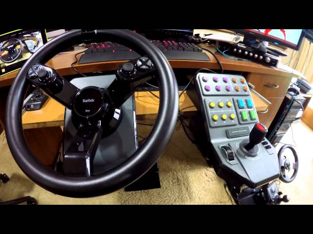 Farming Simulator 15 Steering Wheel Unboxing and Setting Up