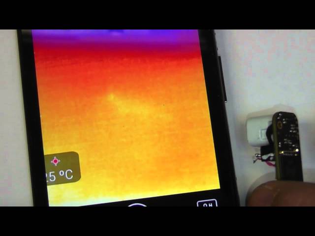 Seek Thermal camera - investigating gradient issue