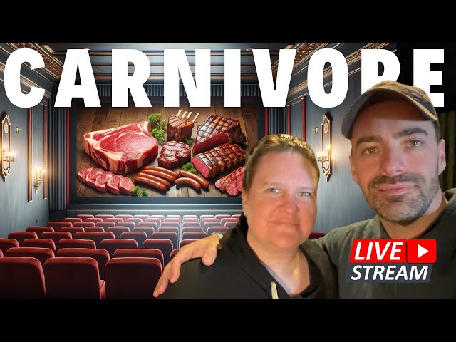Carnivore Husband & Keto Wife - Movie Theater Livestream