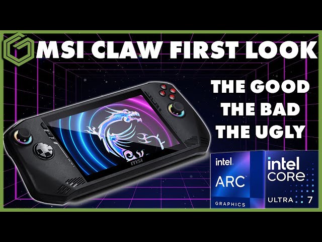 MSI Claw First Look - What You NEED to Know