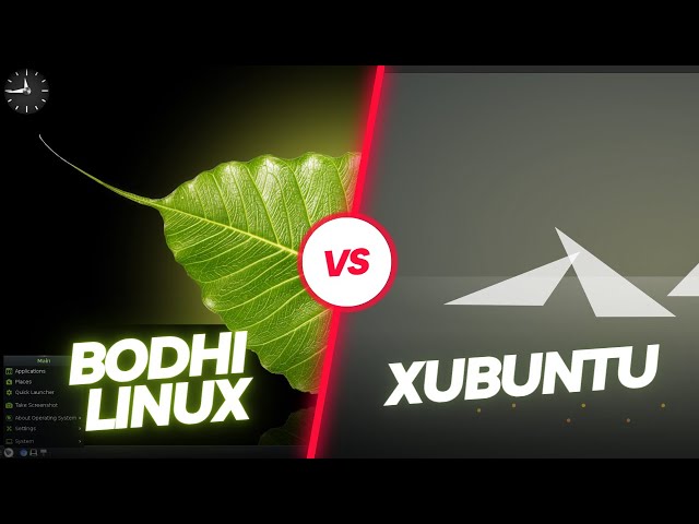 Bodhi Linux  VS  Xbuntu  (RAM Consumption)