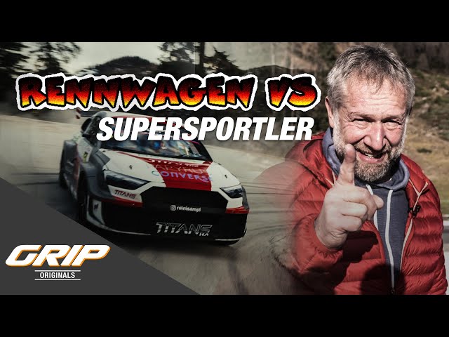 Rennwagen vs. Supersportler 🔥 - Lamborghini Huracan Evo, Pantera RX6 I GRIP Originals