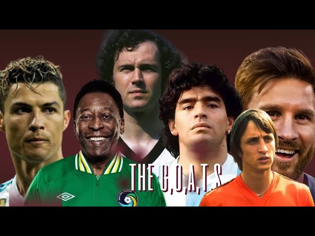Greatest players to ever play football #Messi #ronaldo  #Pelé #maradona  #cruyff  #zidane