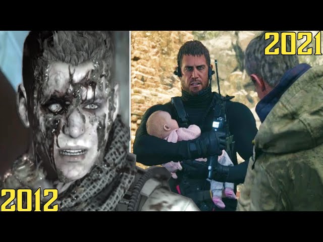 Chris Redfield Saddest Moments - Piers vs Ethan Winters - RE6 vs Resident Evil 8 Village