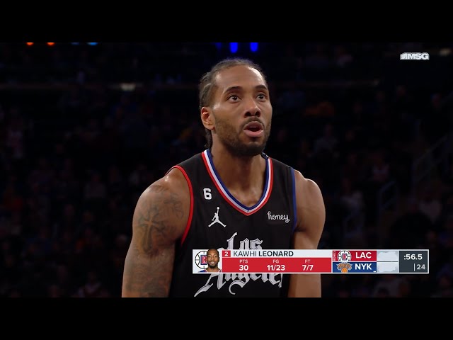INSANE GAME! Los Angeles Clippers vs New York Knicks Final Minutes ! 2022-23 NBA Season