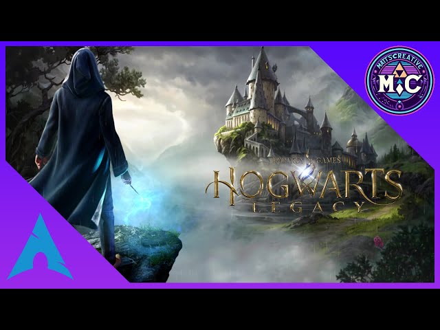 Hogwarts Legacy | Gaming on Arch Linux | DLSS 3.7 | RTX 4070 | AV1