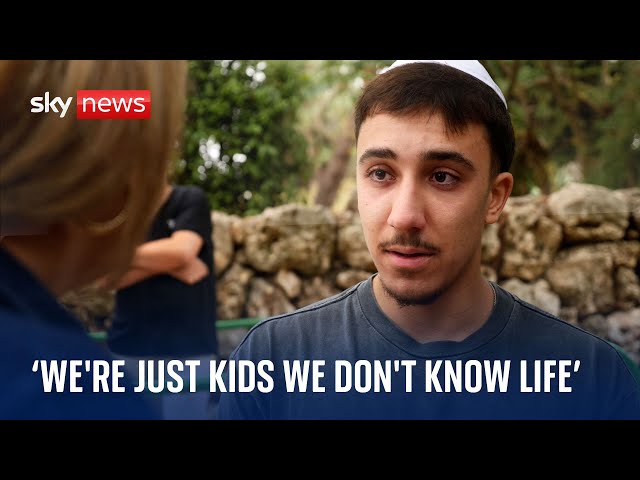 Israel-Hamas war: Soldiers sob at funeral of 20-year-old Israeli staff sergeant
