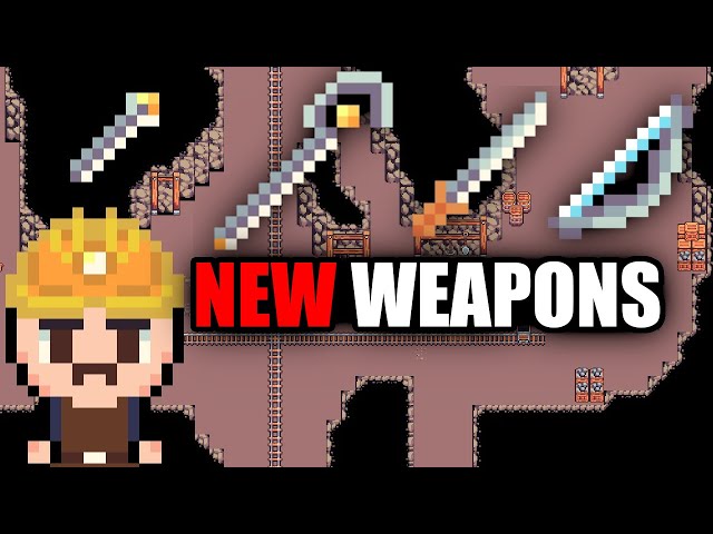 Adding New Weapons To My Game : Noia MMO Devlog