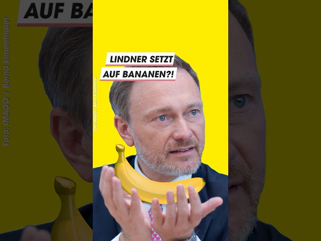 Lindner und die Bananen 🍌 #shorts