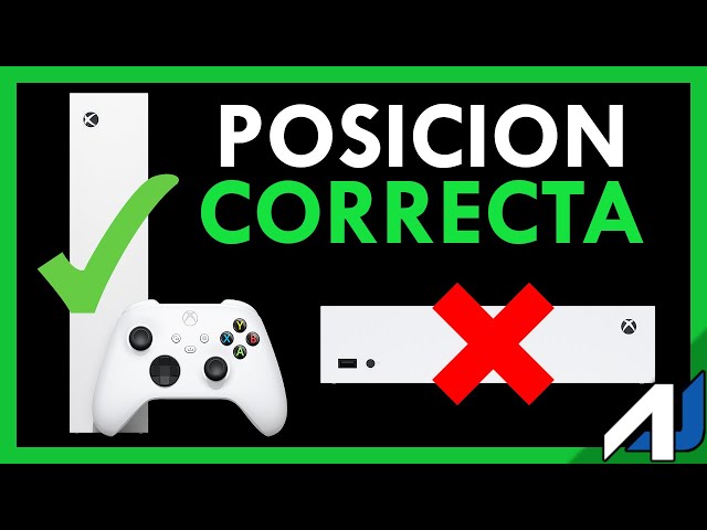 🎮 Xbox Series S | Posición Correcta para Evitar Sobrecalentamiento