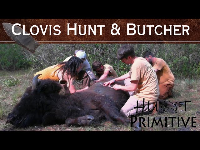 Clovis Bison Hunt & Butcher (Newer)