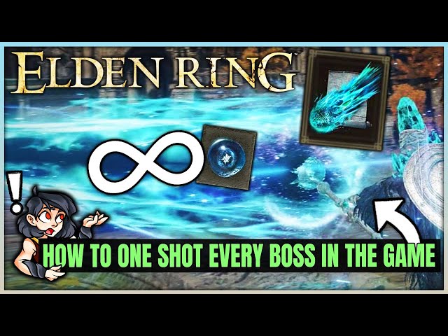Sorcery is OVERPOWERED - How to One Shot ANY Boss - Best Elden Ring Magic Build! (Comet Azur)