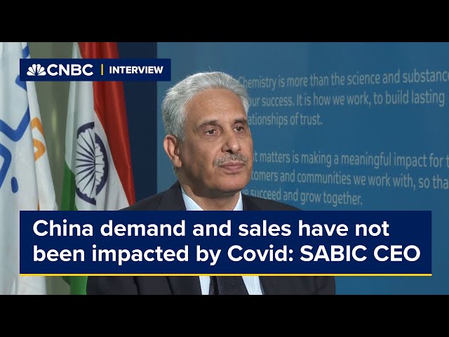 China demand and sales have not been impacted by Covid-19, SABIC CEO says