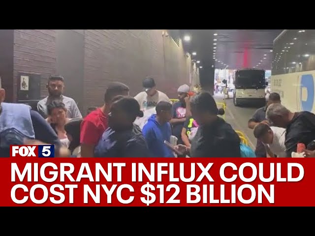 NYC migrant crisis could cost taxpayers $12B: mayor