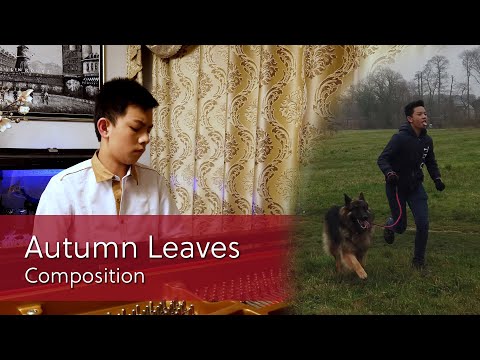 Autumn Leaves And Dog Walk! Original Piano Composition | Cole Lam 13 Years Old & Adam Rizzi