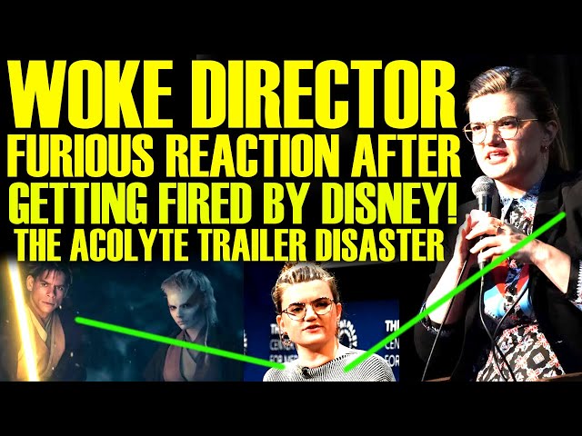 WOKE STAR WARS DIRECTOR TAKES ACTION AT DISNEY AFTER GETTING FIRED! THE ACOLYTE TRAILER DISASTER