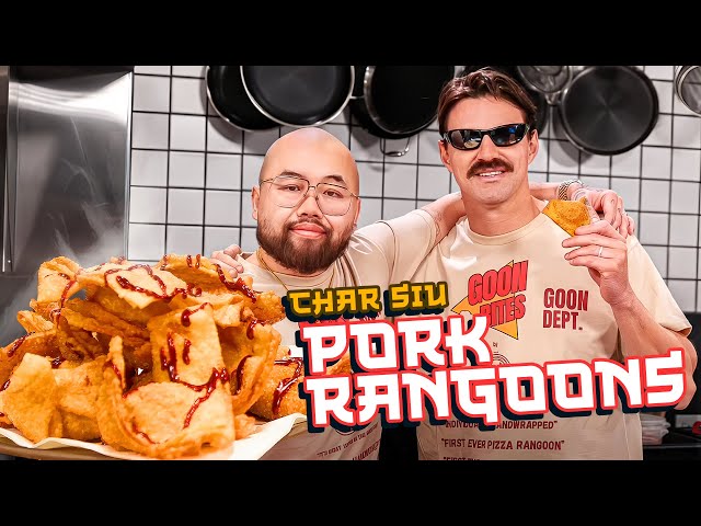 We Made Chinese BBQ Rangoons! | GOONED UP w/ The Wonton Don